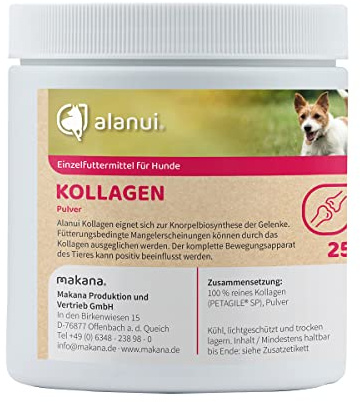 alanui Kollagen Hydrolysat (PETAGILE® SP) für Hunde, 250 g Dose