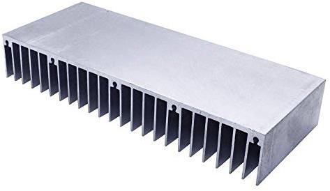 ZHONGJIUYUAN Dissipateur thermique extrudé en aluminium pour radiateur 60 x 150 x 25 mm