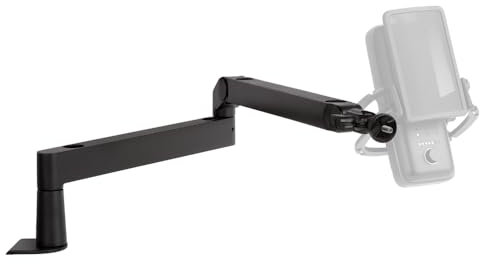 Elgato Wave Mic Arm LP - Premium Low Profile Mikrofonarm mit Kabelkanälen für einen sauberen Arbeitsplatz, Tischklemme, vielseitig, voll einstellbar, ideal für Podcast, Streaming, Gaming, Home Office