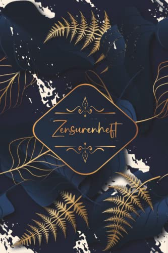 Zensurenheft: zensurenbuch und Schulnotizbuch für Notizen und Listen, Stundenplan, Jahresübersicht, bis zu 20 Klassen - Din A5 - 50 seiten