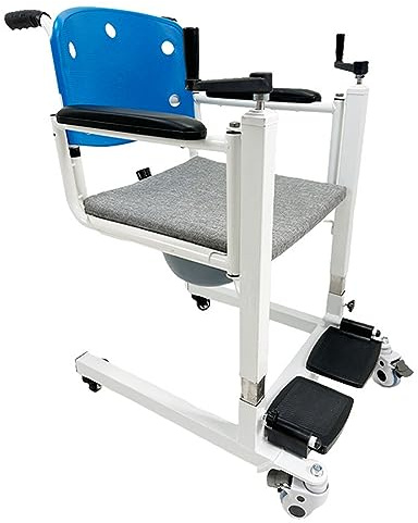 AoForce Silla de Traslado for Personas Mayores, Silla de Transferencia de Pacientes, Palanca de Cambios for El Hogar for Ancianos con Parálisis de Enfermería