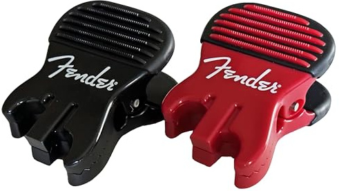FENDER Patented Callus Builder & Finger Strengthener – includes 8-lb and 15-lb Resistance Finger Exerciser for Guitar, Bass – Guitar Finger & Grip Strength Tool – Ideal Guitar & Bass Accessories