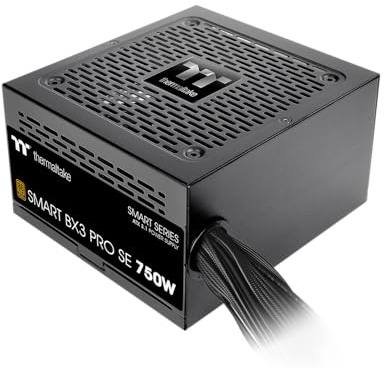 Thermaltake Smart BX3 Pro SE 850W | Fuente de Alimentación ATX 3.1 | 80 Plus Bronze 230V EU | Condensador Japonés 105°C | Cableado Plano Negro | 5 Años de Garantía