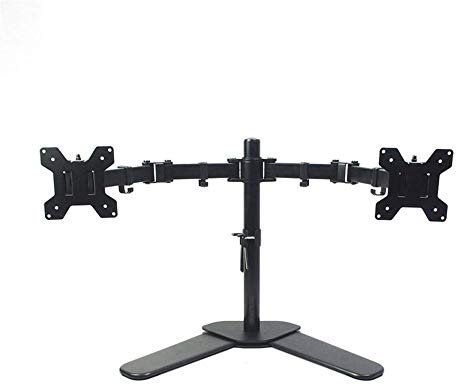 TV Wall Bracket Soporte para TV de 13 a 27 Pulgadas, Soporte de Tres Brazos Totalmente Ajustable, Soporte para Monitor de televisión para Soporte de Escritorio, Brazo Giratorio de 180 pulga