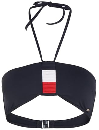 Tommy Hilfiger Dam Chk String Tie Side Bikini Byxor, Öken himmel, L