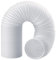 arlote Manguera de Escape 130 Mm, Manguera de Escape para Aire Acondicionado, Manguera de PVC, Tubo de Aire Acondicionado, Manguera de VentilacióN, RetráCtil 2 M