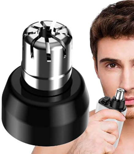 Portable Nasal Shaver Tool - USB Charging Trimmer, Electric Hair Removal Device | Face Cleaning Grooming Kit Personal Hygiene Set, Nose Ear Hair Clipping Machine for Home Travel Outdoor Use