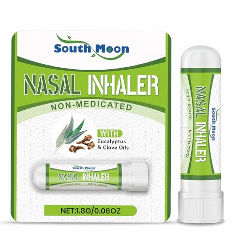 Nasal Stick,Minze-Aromatherapie-Naseninhalator,Eucalyptus Oil,Tragbare Nasal Stick,Öle Inhalator-Röhren Für Reisen Und Erhöhen Konzentration Und Cleaning the Nasal Passages
