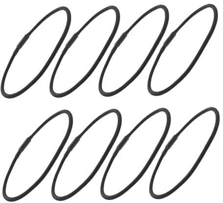 Supvox 8stücke Mikrofonspinne-gummibänder Ersatz-gummiringe Für Mikrofonspinne Gummi-ersatzteile Mikrofonspinne-gummibänder Zur Vibrationssenkung Ersatzkomponenten Für Mikrofonhalterungen