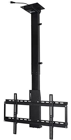 NURUGURE Staffa TV Supporto da Parete per TV Supporto per TV Supporto Elettrico per Schermo da soffitto Sollevamento Elettrico Adatto alla Maggior Parte dei televisori da 26-60 Pollici con