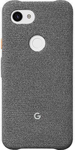 Google Pixel Case for Pixel 3a - Protective Phone Cover with Tailored Fabric and Active Edge Compatible - Official Google Pixel Cover - Fog