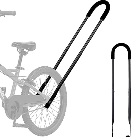 MOLI DEE Children Cycling Bike Safety Trainer Handle Balance Push Bar (a-Black)