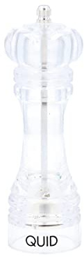 Quid Molinillo Acrílico Hábitat de Acrilico 18cm | Transparente, Acrilico, acabado mate, 18cm