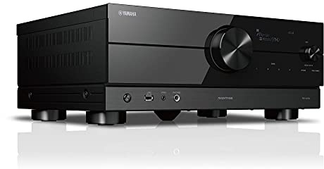 YAMAHA RX-A2A - Receptor AV Negro, con Receptor Bluetooth y WiFi.