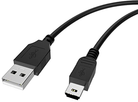 Toxaoii Replacement H420 USB Cable Type A to Mini USB 2.0 Data Sync Charger Cable Cord Compatible with Huion H420, 420, H610 Pro Graphics Graphing Drawing Tablets (2.62 FT)