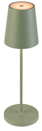 SLV VINOLINA TWO, Tischleuchte, Akku, IP65, 2200/2700/3000K, TOUCH, grün
