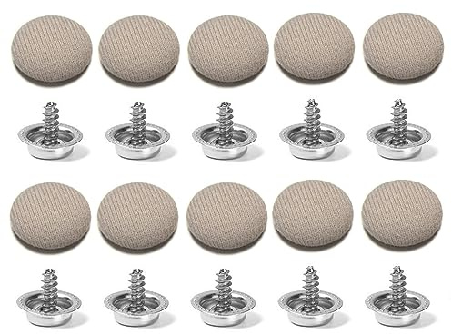 NPXUAMTJ Lot de 10 clips de fixation pour ciel de toit de voiture - Rivets de réparation - Capuchons à vis