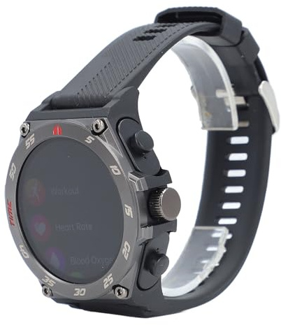 LUCKDANO Montre avec écouteurs sans Fil, écouteurs Intelligents NFC 2 en 1 avec BT, Montre Intelligente de Fitness Grand écran pour Smartphone, Double Plaisir Visuel et Sonore Haute