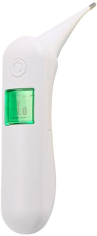 Temperaturmessgerät für Katzen und Hunde, digitales Temperaturmessgerät für Haustiere, flexible Rundspitze, LCD-Display, Zubehör für Haustiere, Hunde