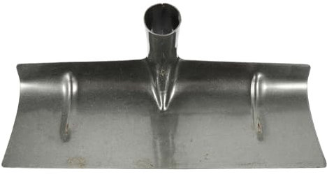 Sosoport Testa Di Pala Per Letame Addensato e Raschiatore Per Pulizia Gabbia Bestiame, Acciaio Ad Alta Durezza 40cm, Per Lavori Giardinaggio e Pulizia Letame Pollame