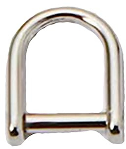 PEPWE Kleine D-Ringe Schäkel Schraube Exquisite Hufeisen Form D Hoop Gürtel für Schlüssel Schlüsselanhänger Haken Tasche Zubehör