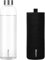 LOOFORE Borraccia in Vetro 1 litro 1000 ml, Bottiglia d'Acqua Trasparente Portatile con Guaina Protettiva in Neoprene, Bottiglia Vetro 1l per Acqua per Il Campeggio Viaggi tè Ufficio