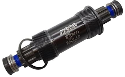 Zpengtai Movimento Centrale Perno Quadro 10 Thread37 MM 24 T 118 Cuscinetti sigillati in Acciaio Movimento Centrale for Bicicletta