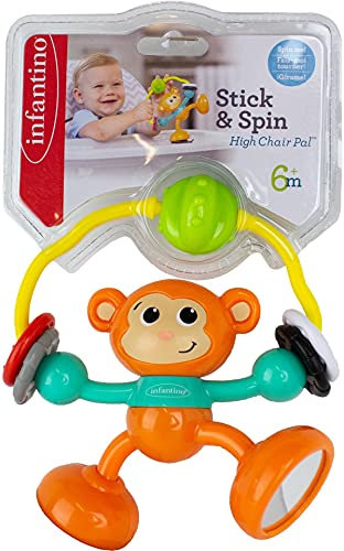 INFANTINO Wacky Bebee Activity-Affe, Spielaffe, mehrfarbig, 930-216267-00