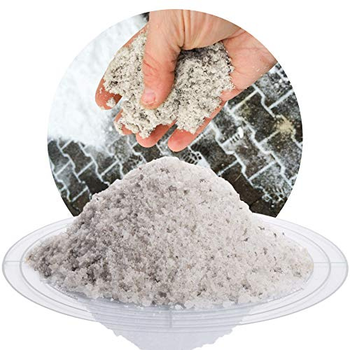 Schicker Mineral Streusalz grobkörnig 25 kg, gegen Schnee und Eis, Streugut | Hochwertiges Auftausalz, für den Winterdienst, Streumittel, Tellerstreuer geeignet, Kornklasse M, schneller Tauprozess