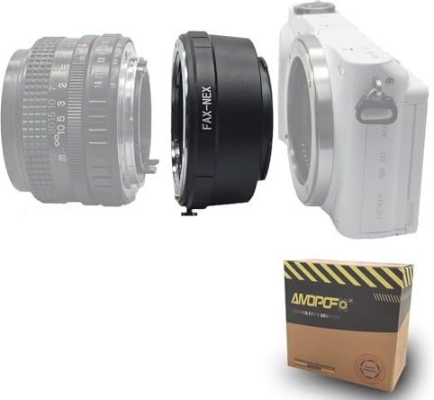 FX-NEX Objektivadapter Adapterring,für FX 35mm (FX35) Objektive Kompatibel für E-Mount Kamera,NEX-3,NEX-C3,NEX-F3,NEX-3N,NEX-5,NEX-5N,a3000,a7a7R;FX-NEX Lens Adapter