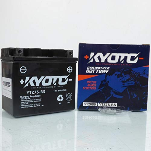 Batterie Kyoto pour Moto Honda 125 Xl V Varadero 2001 à 2017 YTZ7S-BS SLA / 12V 6Ah Neuf