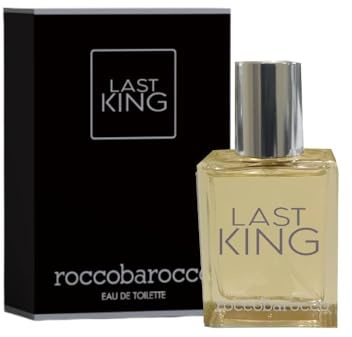Roccobarocco - Last King Eau de Toilette da uomo - Profumo uomo dal carattere Virile, Fragranza Legnosa-Muschiata. Flacone da 30 Ml