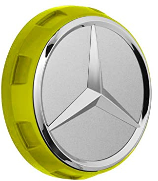 Mercedes-Benz Collection AMG Radnabenabdeckung | Zentralverschlussdesign | Gelb