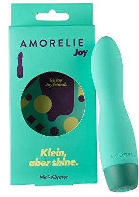 AMORELIE Joy – Mini-Vibrator Shine | Wasserfest Wiederaufladbar aus Silikon & ABS