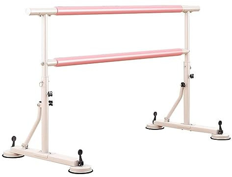 Ballettstange Doppelschichtige, höhenverstellbare Ballettstange aus Stahl, Beindruckstange for Kinder und Erwachsene im Innenbereich, kann EIN Gewicht von 250 kg tragen (Size : 1m/3.3FT)