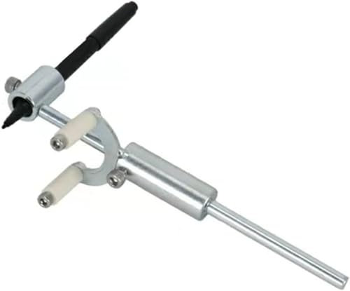 YUETTYY Outils de marquage de ligne de carrosserie de voiture pour réparation de bosses automobiles, traceur parallèle en tôle, grattoir à sourcils de roue de voiture