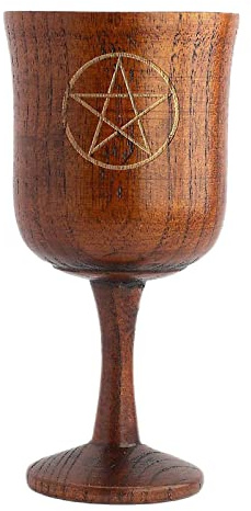 Duiaynke Religiöse Ritual-Tasse, Weingläser, Tasse, Altar-Requisiten, Holz, Weinkelch, Kelch, Trinkbecher
