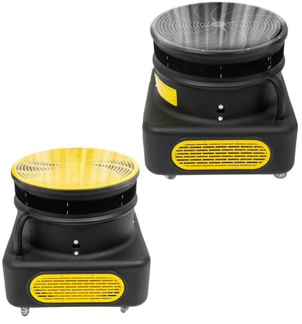 Puppentänzer Gebläse 750W Gebläse Hüpfburggebläse Luftgebläse Für Aufblasbare Puppe Tänzer Hüpfburgen 2800rpm Elektrisches Radialgebläse,Für Familie, Unternehmen, Geburtstage, Partys (gelb)