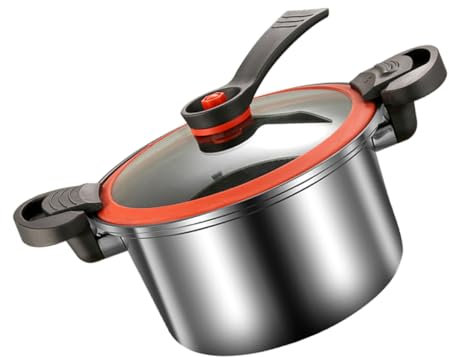 CIYODO Stainless Steel Pressure Cooker Tiger Rice Cooker Jars Hot Oven Multi Deep Fryer Frying Cooking Dim Electric Hot Pot Sink Canning Instant Soup Warmer Stainless Steel