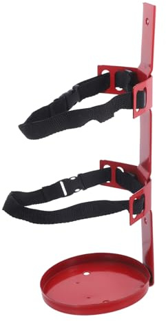 SOPOTUTU 1pezzi Stand Per Estintore Supporto Da Parete Per Estintori Da Montaggio Facile Senza Strumenti Realizzato Per Durata e Sicurezza