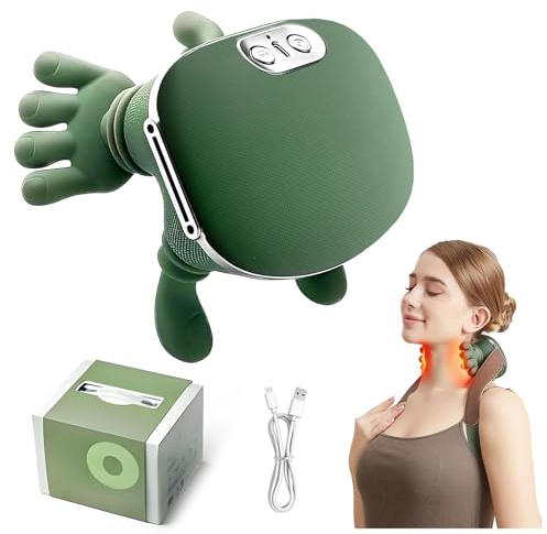 KutaKuta 4D Bionische Hand Nackenmassagegerät, Massagegerät Nacken mit 3 Stufen und 2 Temperaturstufen Wärme für Rücken und Nacken, Shiatsu Massagegerät zur Schmerzlinderung Calendars