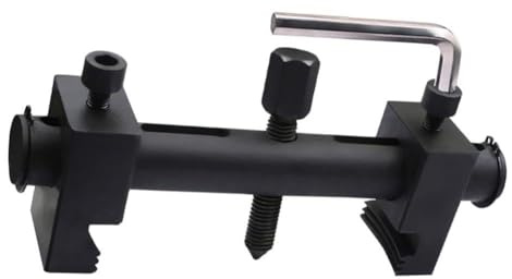 Homeponnew Strumento di rimozione della puleggia dell'albero motore filettato regolabile per riparazione auto, realizzato in acciaio, montaggio
