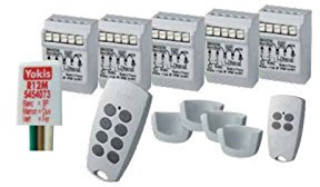 YOKIS 5454556 KIT RADIO POWER 5 TAPPARELLE COMPLETO