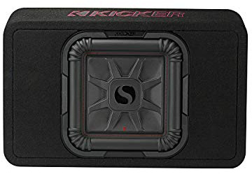 KICKER TL7T102 | 25cm Gehäuse Subwoofer sehr kompakt/geschlossen | 2 Ohm | 1000 Watt max. / 500 Watt RMS