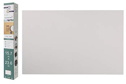 emolife Silicone Mats, Countertop Protector, Heat Resistant, Light Grey