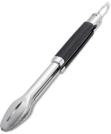 Weber Präzisions-Grillzange, 45,7 cm, Edelstahl