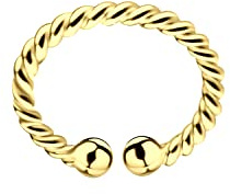 FRIEDA + PAUL Ear Cuff Ohrklemme Ohrringe Damen Frauen Mädchen 925 Sterling Silber vergoldet anlaufgeschützt Schmuckbox
