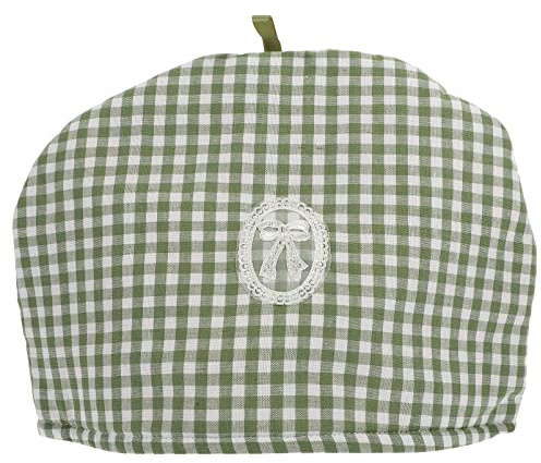 Cabilock Teewärmer Baumwolle Teekannenwärmer Stoff Abdeckung für Wasserkocher Kaffeekanne Tea Pot Cosy Kannenwärmer Haube Isolierung Staubschutz