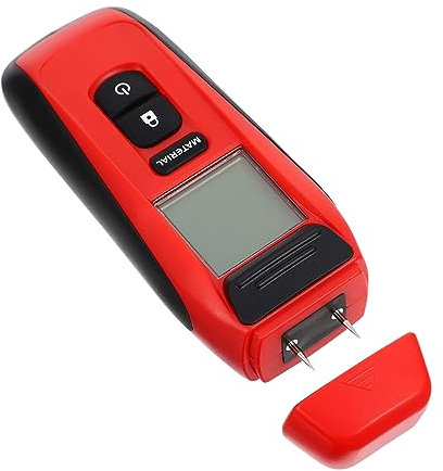 Homoyoyo Misuratore Umidità Legno Punta Display Lcd Facile Lettura Rilevatore Umidità Cartongesso Strumento Resistente Pratico
