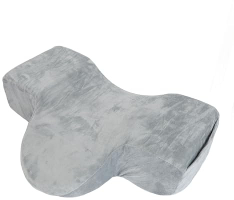 Almohada de Pestañas para Extensiones de Pestañas, Almohada de Cuello de Extensión de Pestañas, Almohada de Espuma Viscoelástica con Soporte para Cuello y Espalda